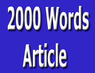 2000 words article